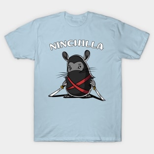 Ninchilla Chinchilla Ninja T-Shirt